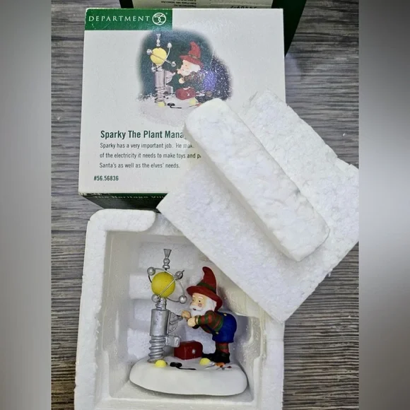 Department 56 Sparky The Plant Manager - Picture 7 of 7